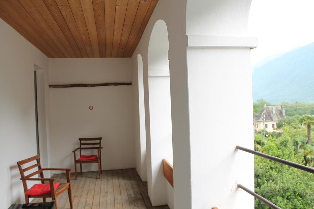 Hotel Garni Maggia Giumaglio Bagian luar foto